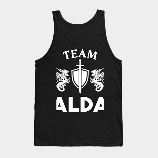 Alda Name T Shirt - Alda Life Time Member Legend Gift Item Tee Tank Top by unendurableslemp118